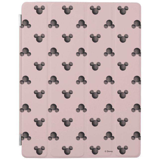 Mickey Pink Icon Pattern iPad Air Cover (Front)