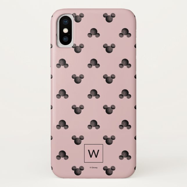 Mickey Pink Icon Pattern - Monogram Case-Mate iPhone Case (Back)