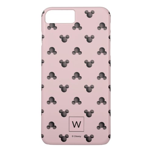 Mickey Pink Icon Pattern _ Monogram iPhone 8 Plus7 Plus Case