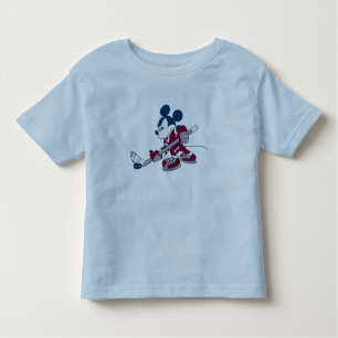 Mickey Plays Hockey Toddler T-shirt