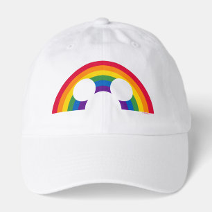 Mickey Rainbow Cutout Hat