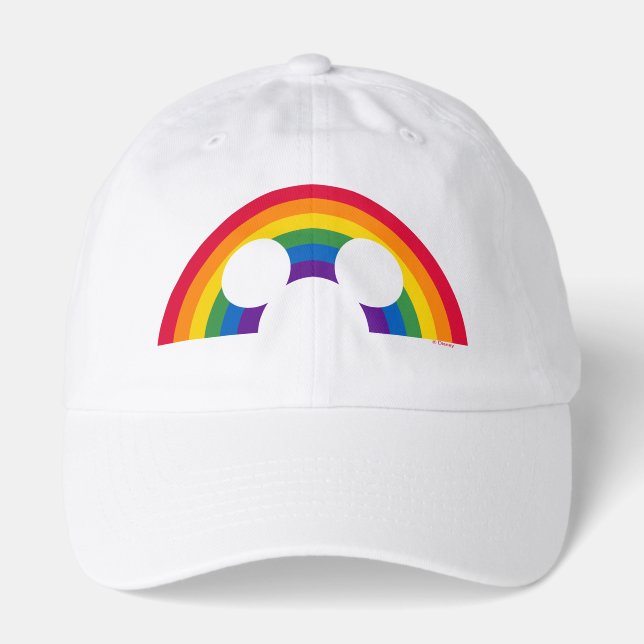 Mickey Rainbow Cutout Hat (Front)