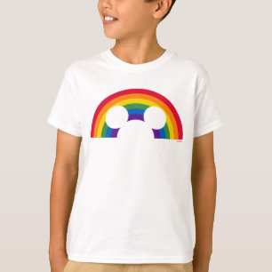 Mickey Rainbow Cutout T-Shirt