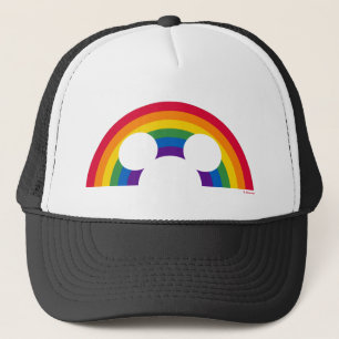 Mickey Rainbow Cutout Trucker Hat