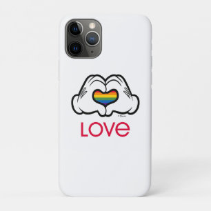Mickey Rainbow Love iPhone 11 Pro Case