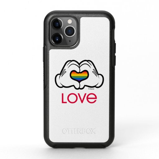 Mickey Rainbow Love OtterBox Symmetry iPhone 11 Pro Case