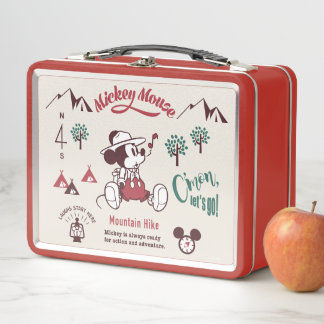 Mickey | Ready for Action and Adventure Metal Lunch Box
