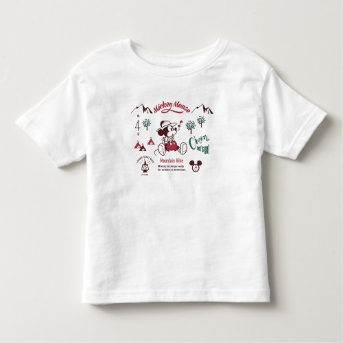 Mickey  Ready for Action and Adventure Toddler T_shirt