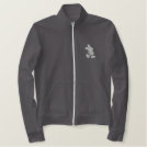Mickey Silhouette - Silver Embroidered Jacket Mickey Silhouette - Silver Embroidered Jacket
