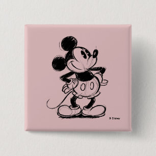 Mickey Sketch Button