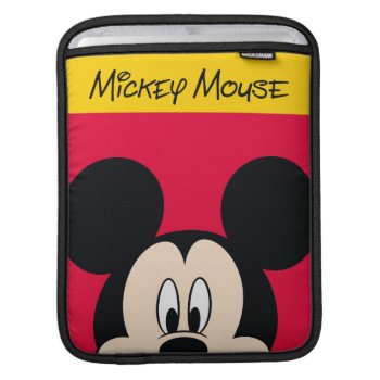 Mickey Sleeve For Ipads by MickeyAndFriends at Zazzle