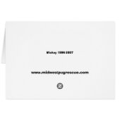 mickey snow day, Baby Its Cold Outside!  , www.... Cards (Back Horizontal)