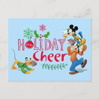 Mickey Spreading Holiday Cheer