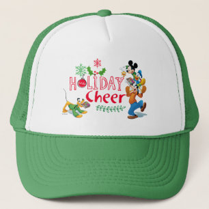 Mickey Spreading Holiday Cheer Trucker Hat