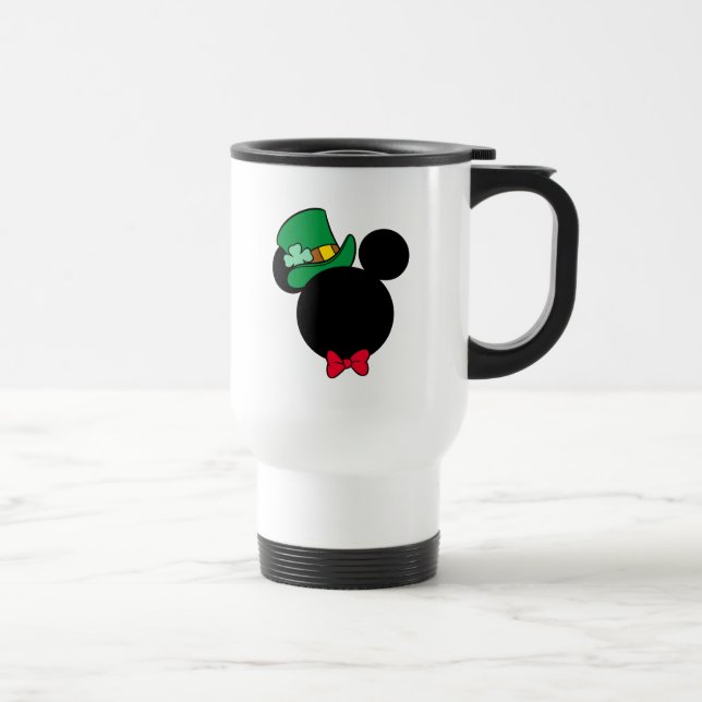 Mickey | St. Patrick's Day Icon Travel Mug (Right)