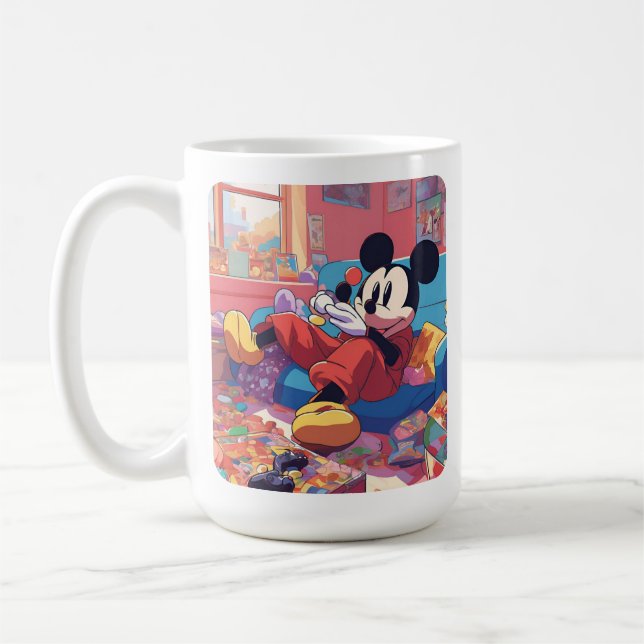 Mickey Take a Brake Mug (Left)