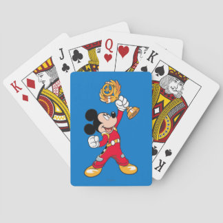 Mickey & Trophy Playing Cards