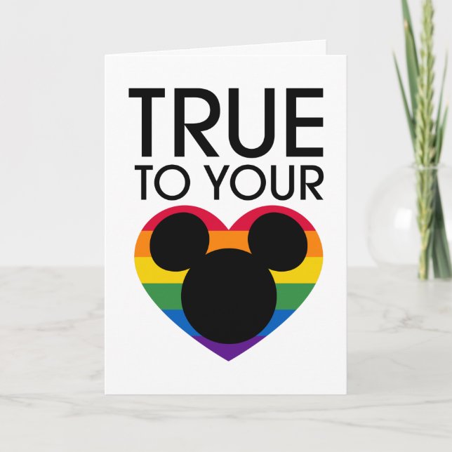 Mickey | True to Your Heart Card (Front)