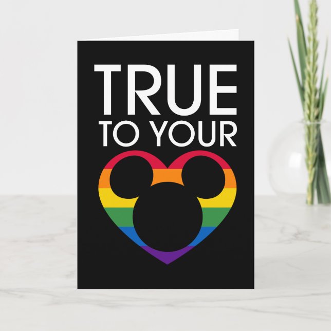 Mickey | True to Your Heart Card (Front)