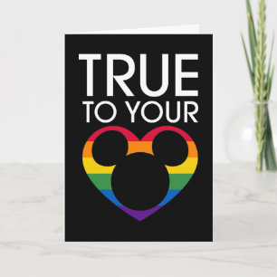 Mickey   True to Your Heart Card