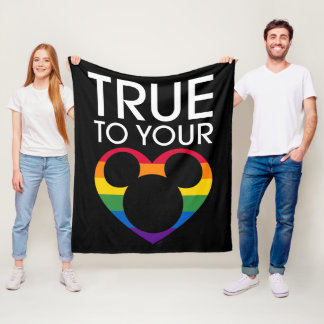 Mickey | True to Your Heart Fleece Blanket