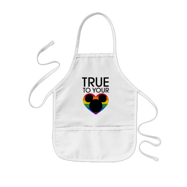 Mickey | True to Your Heart Kids' Apron (Front)