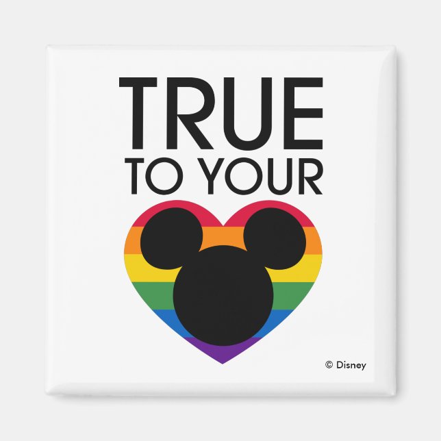 Mickey | True to Your Heart Magnet (Front)