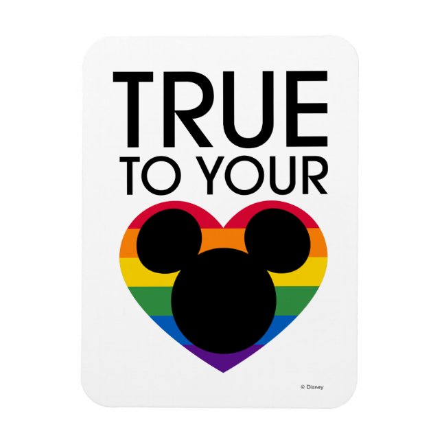Mickey | True to Your Heart Magnet (Vertical)