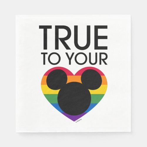 Mickey  True to Your Heart Napkins