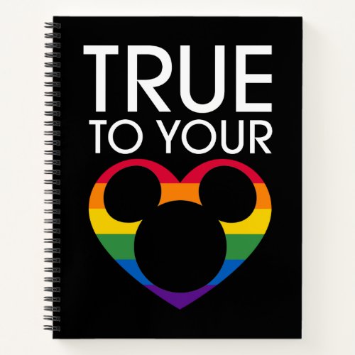 Mickey  True to Your Heart Notebook
