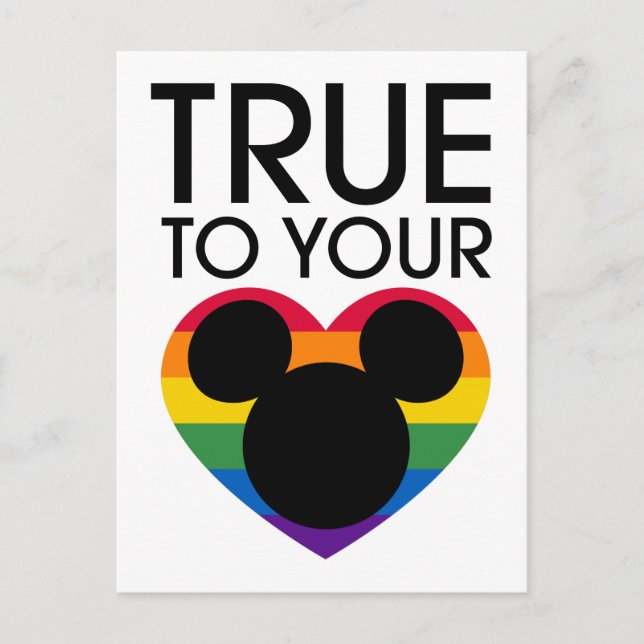 Mickey | True to Your Heart Postcard (Front)