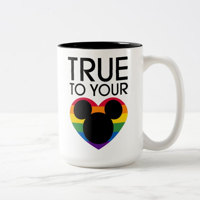 Mickey | True to Your Heart Two-Tone Coffee Mug (Right)
