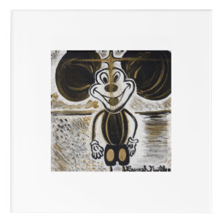 #MICKEYMOUSE With #CHRISTMASSTAR Acrylic Print