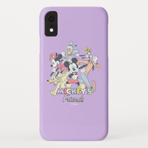 Mickeys Friends iPhone XR Case