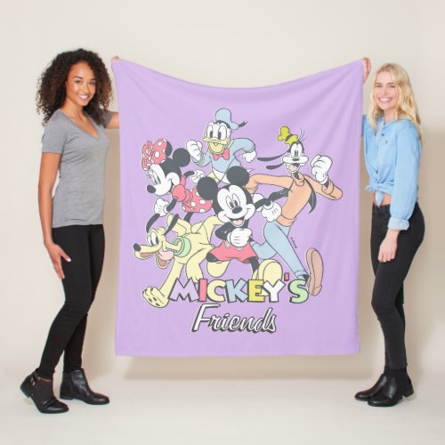 Mickeys Friends Fleece Blanket