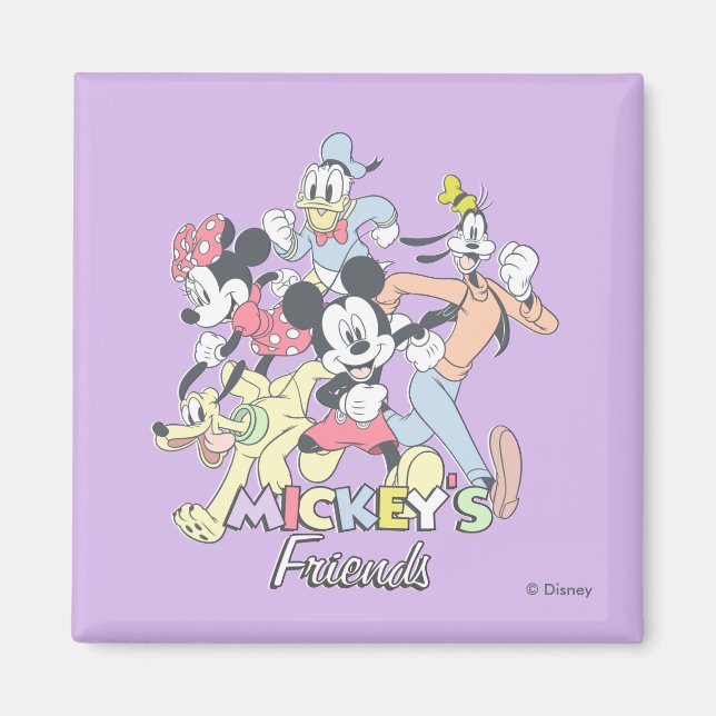 Mickey's Friends Magnet (Front)