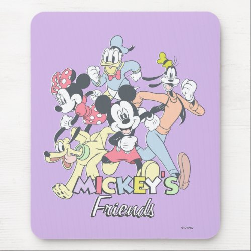 Mickeys Friends Mouse Pad