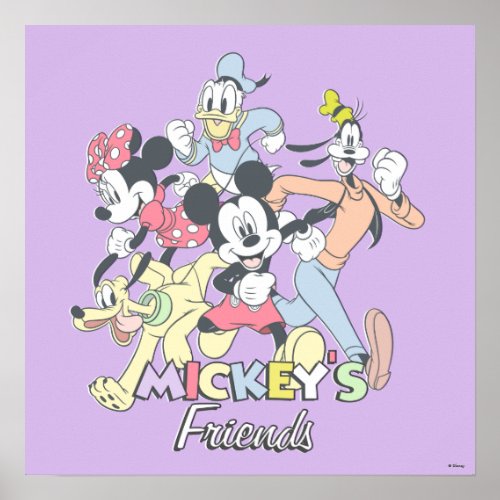 Mickeys Friends Poster