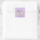 Mickey's Friends Square Sticker (Bag)