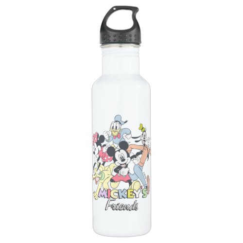 Mickeys Friends Stainless Steel Water Bottle
