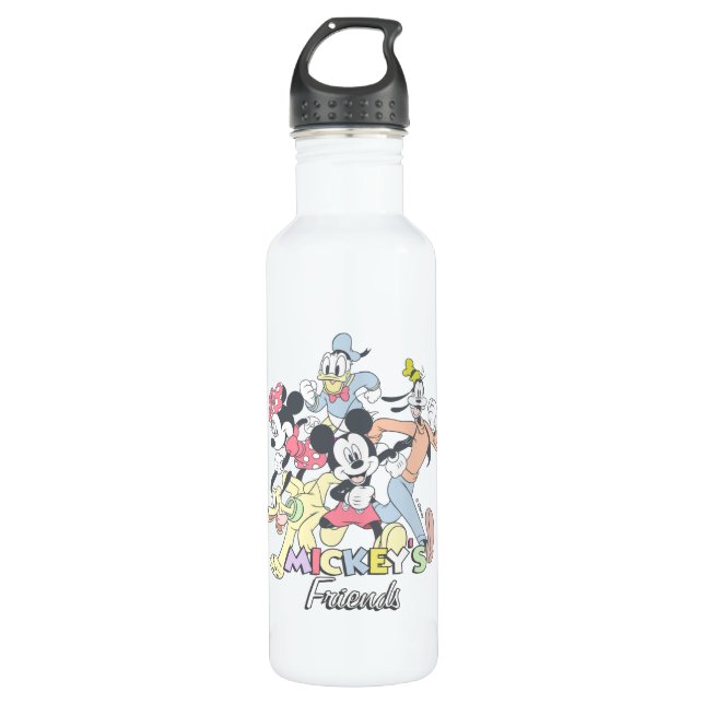 Mickey's Friends Stainless Steel Water Bottle (Front)