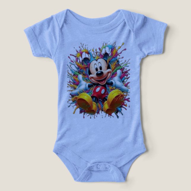 Mickey's Magical Splash Infant T-shirt (Design Front)