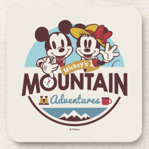 Mickey's Mountain Adventures Beverage Coaster