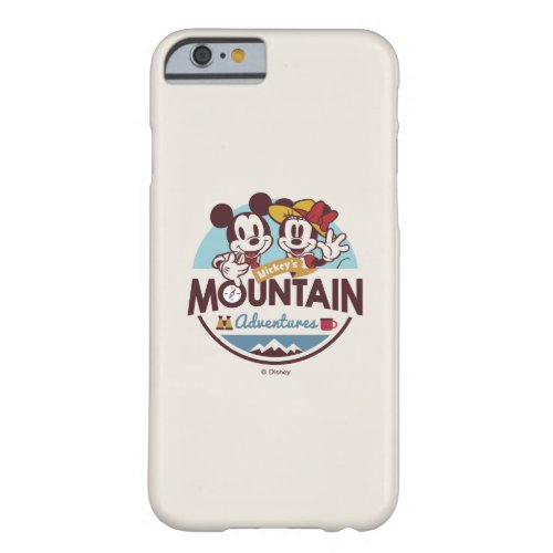 Mickeys Mountain Adventures Barely There iPhone 6 Case