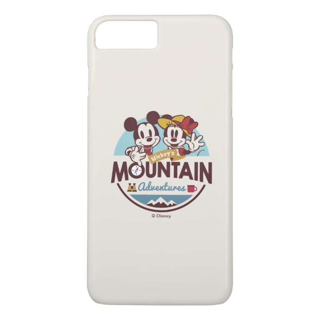 Mickey's Mountain Adventures Case-Mate iPhone Case (Back)