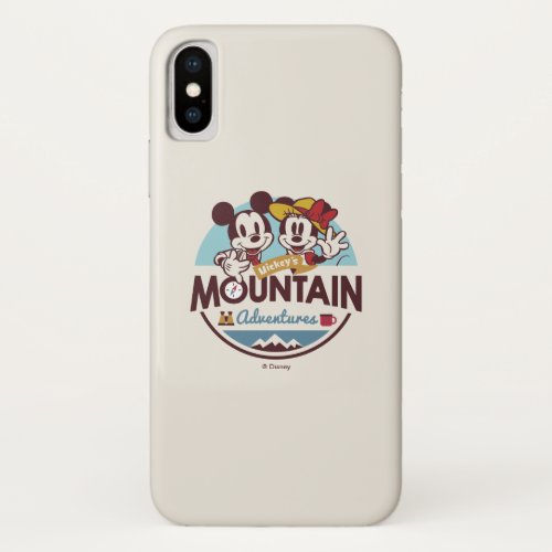 Mickeys Mountain Adventures iPhone X Case