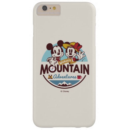 Mickeys Mountain Adventures Barely There iPhone 6 Plus Case