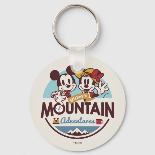 Mickeys Mountain Adventures Keychain