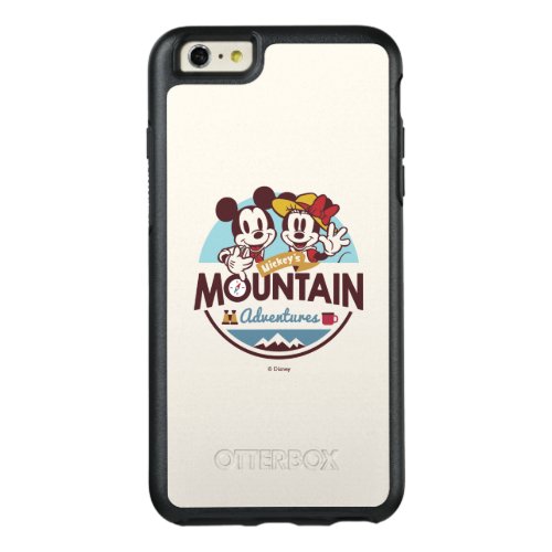 Mickeys Mountain Adventures OtterBox iPhone 66s Plus Case