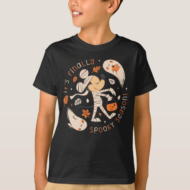 Mickey's Mummy Magic: Spooky Season Fun T-Shirt (Front)